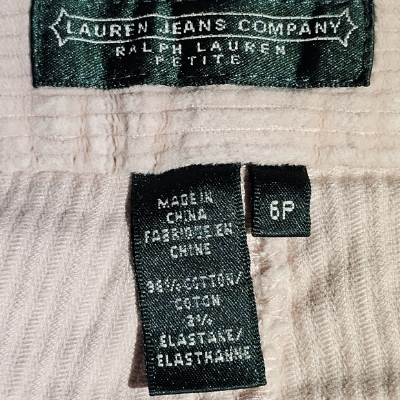 Ralph Lauren Corduroy Pants Light Pink 6P - Picture 2 of 11